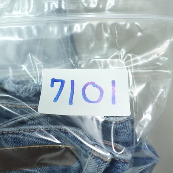 Articles of Society Straight Leg Jeans Women's Size 28 Blue Cotton Distressed - Picture 14 of 14